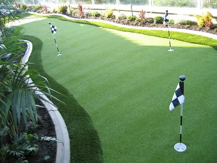 Golf Grass Installation